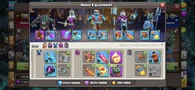 TH 15 220 lvl NEAR MAX | 82-82-52-56-32 Heroes | 6 BUILDERS | CHEAP