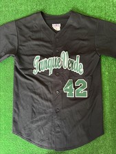 Teamwork Athletic Green Tank Vintage 90s US Black Baseball Jersey T-Shirt XL
