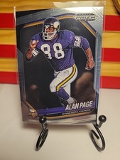 2025 PANINI PRIZM BLACK ALAN PAGE VIKINGS #85