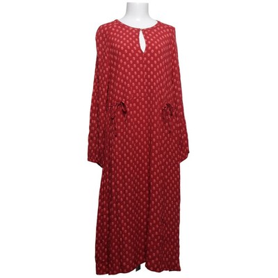 Triangle, Kleid, Größe: 46, Rot, Viskose, Blumen, Damen #728