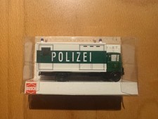 Busch 40765 Mercedes LP809 Pferdetransporter der Polizei Modell-LKW 1:87 in OVP!
