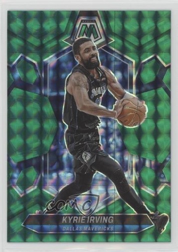 2023-24 Panini Mosaic Green Mosaic Prizm Kyrie Irving #115
