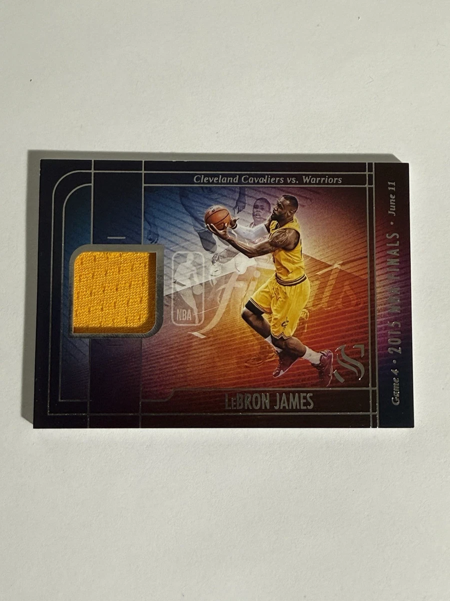 Panini LeBron James Piece of Authentic Basketball Trading Cards