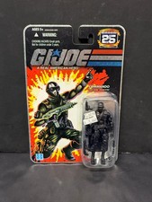G.I. Joe 25th Anniversary Snake Eyes Figure Commando Action Figure 2007 Hasbro