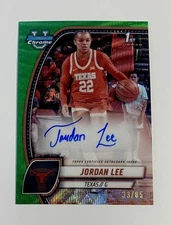 2024 Bowman Chrome Jordan Lee Green Wave Refractor Auto RC #33/85