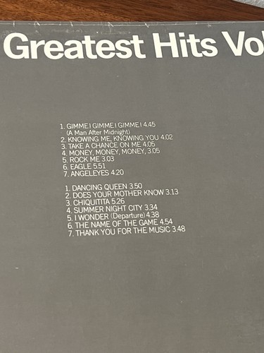 ABBA Greatest Hits Vol 2 LP Original Atlantic SD 16009 Hype Sticker SEALED - Picture 6 of 10