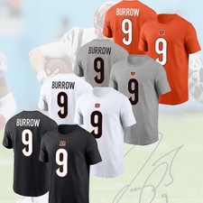 HOT Joe Burrow 9 Cincinnati Football Team Player Name Number For Fans Gift