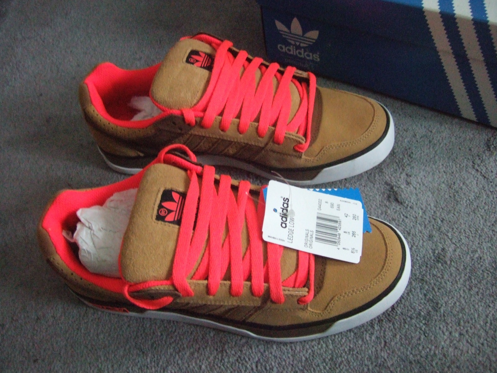*RARE* Adidas Trainers Ledge Low ST  Skate Style- 8 UK, 8.5 US EUR 42 image 3