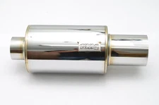 1320 Performance 304 Stainless steel SS tip muffler N1 HI-Power 3" inlet 4" out