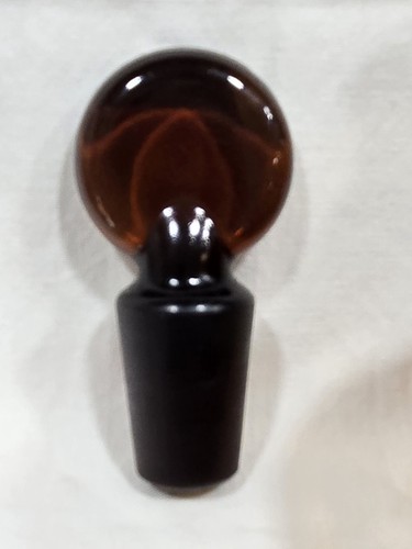 Vintage Large Wheaton Apothecary Bottle w/Stopper T.C.W. Co USA 10.5" Rare Size - Picture 4 of 10