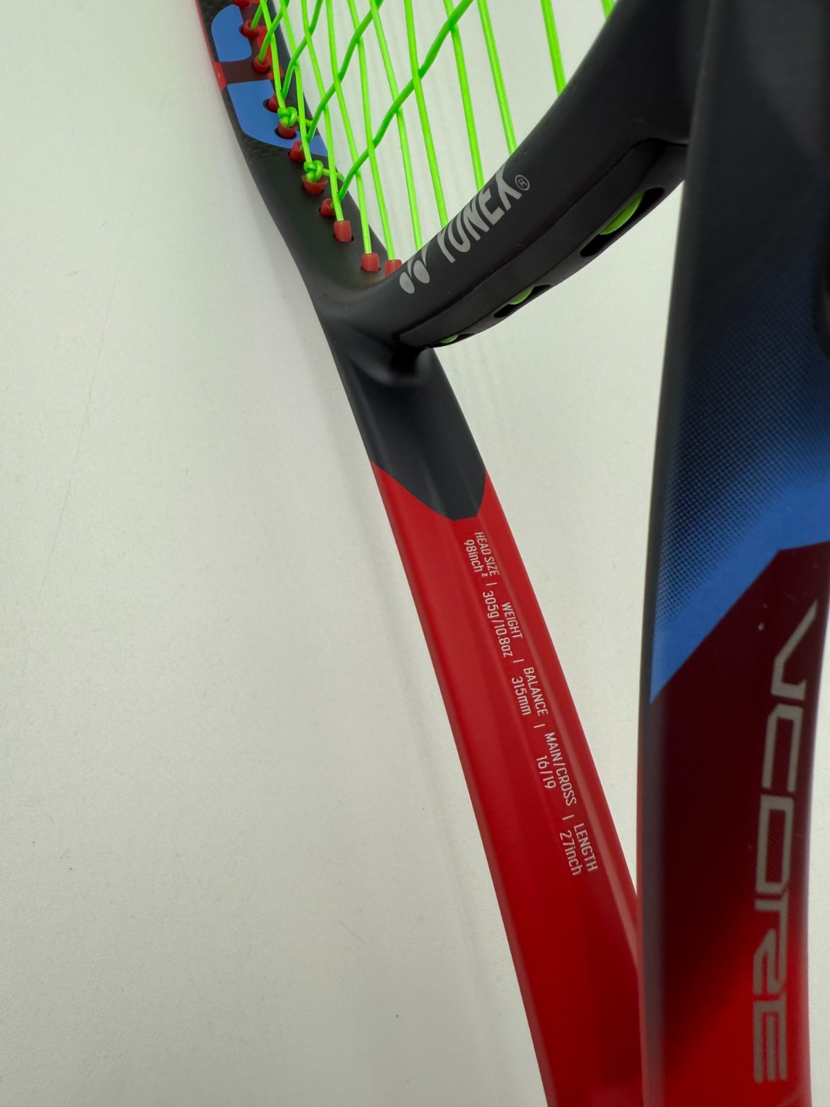 2023-25' Yonex Vcore 98 4-1/4 Grip#2 16x19 (Good condition) *Multiple Qty*