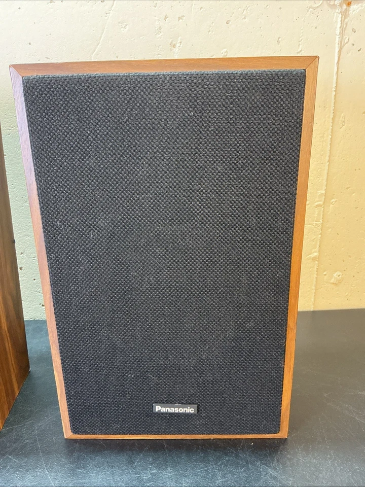 "Sistema de altavoces Hi-Fi Panasonic altavoces de estantería colgantes 14"" X 9""" Foto 3 de 4