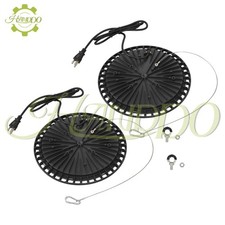 2 Pack UFO LED Industrial Light High Bay Light 150W 18000LM,5000K Daylight Black