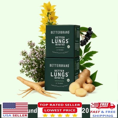 Lung Cleansing Tea - for Lung Cleanse & Mucus Cleansing, organic Respiratory Rel