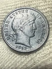 1913 United States Silver Barber Dime Choice AU Gorgeous Original Free Ship