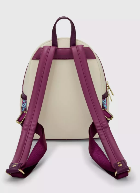 Loungefly Mini Backpack: BELLE Beauty & The Beast STAINED  display picture 1