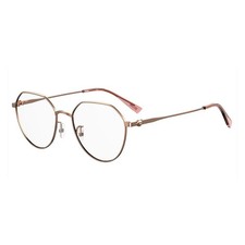 Moschino MOS564/F 0DDB 00 Gold Copper 53mm Eyeglasses New Authentic