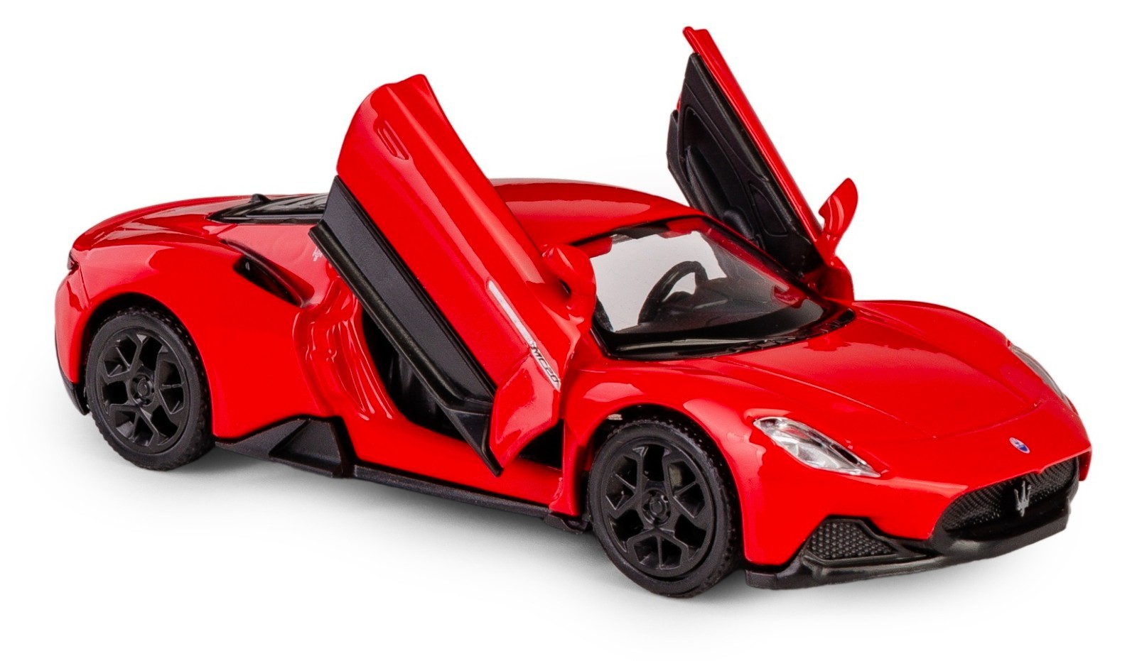 Maserati MC20 Italian Sports Car Model Toy Diecast Red 1:34-1:39 Scale RMZ City