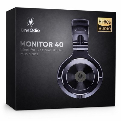 OneOdio Monitor 40 Hi-Res Audio Studio DJ Headphones NEW Sealed