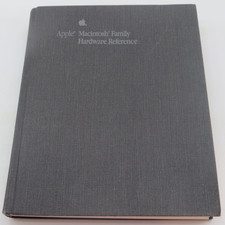 Macintosh Family Hardware Reference 1988, Hardcover 1st Printing vintage book