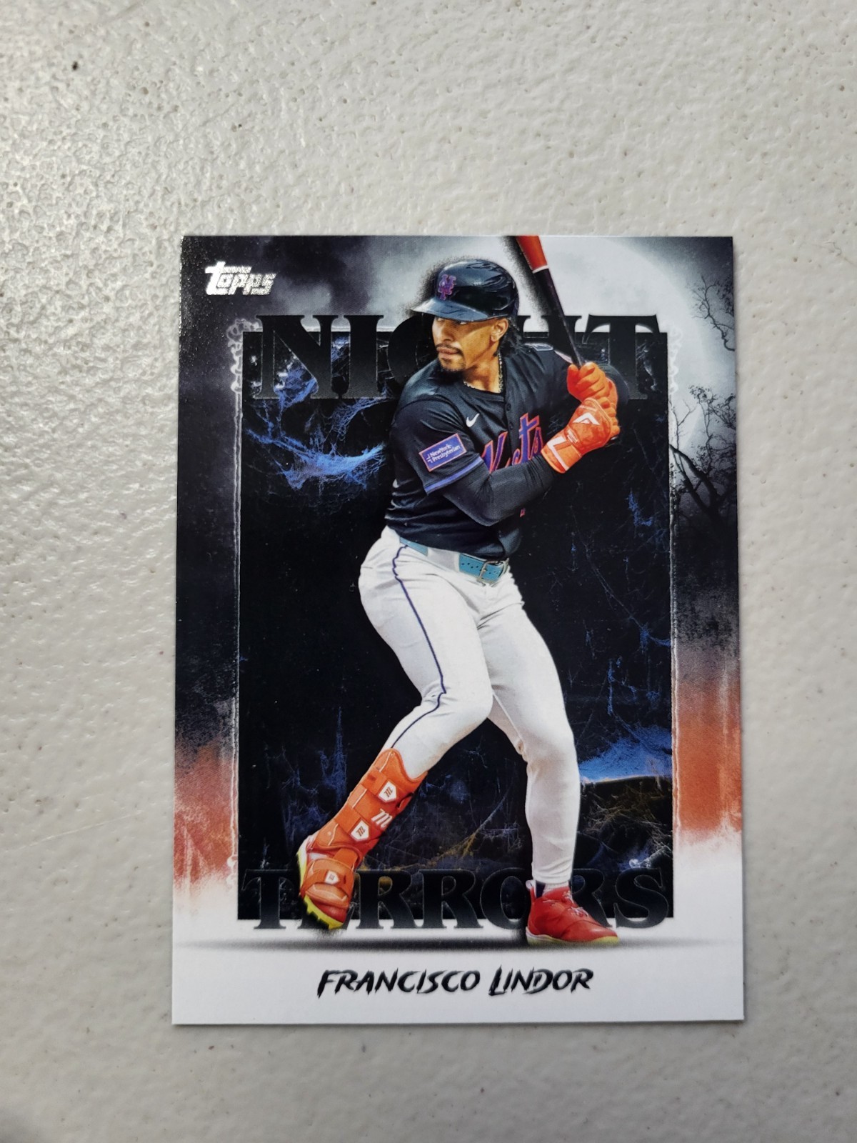 Francisco Lindor #NT-18 (Baseball Cards 2025 Topps Update Night Terrors) — is it worth grading?