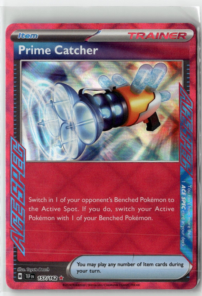 Prime Catcher Temporal Forces 157/162 NM Holofoil