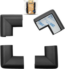 Baby Proof Corner Protector, Pre-Taped, 4 Large Corners