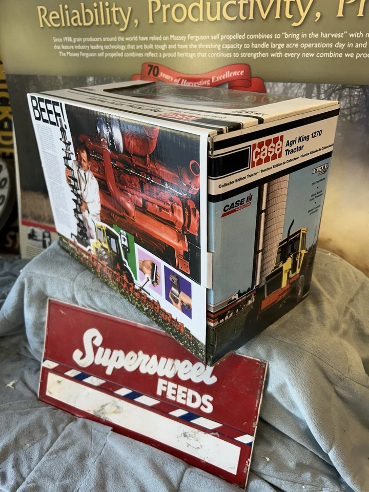 Ertl Case Agri King 1270 1/16 Diecast Collectible - Image 3 of 4