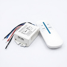 220 Volte Wireless Remote Control Switch On Off Wall Light Lamp Socket Timer UK