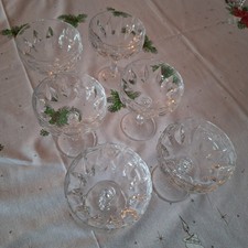 Nachtmann Sabina Bleikristall Glas Sektschalen Sektschale * 6 Stück Set,sehr gut