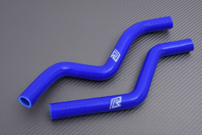 Kit durites radiateur en silicone renforcé bleu pour Honda CBR 250 R