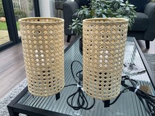 IKEA SAXHYTTAN Lamp Set of 2 Pair PAT Tested Good Condition