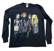 VTG 1995 White Zombie l/s T-Shirt Black Band Rob Made in USA Original Grunge