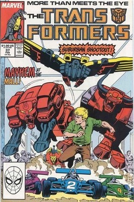Transformers #37 VF- 7.5 1988 Stock Image