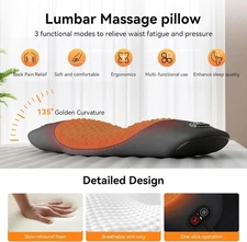 “Relax & Relieve Muscle Pain – 3-in-1 Back Massager for Home & Office”