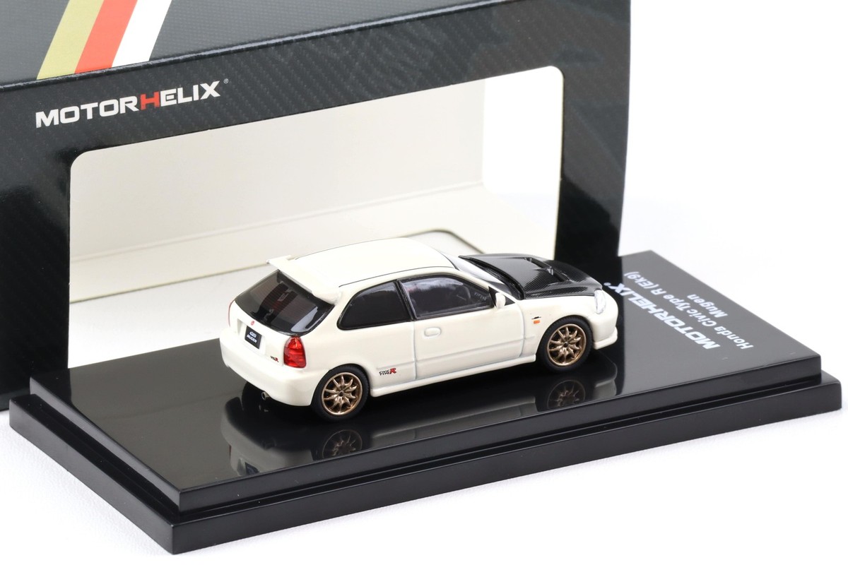 Honda Civic Type R EK9 ホワイト ミニカー Honda Civic TYPE R (EK9) 1997 チャンピオンシップホワイト