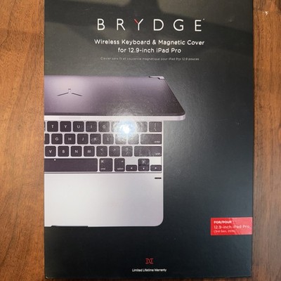 Brydge Wireless Keyboard & Magnetic Cover for 12.9-inch iPad Pro (3rd Gen, 2018)