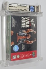 WWF War Zone Wrestling Nintendo 64 Factory Sealed Video Game Wata Graded 7.5 N64