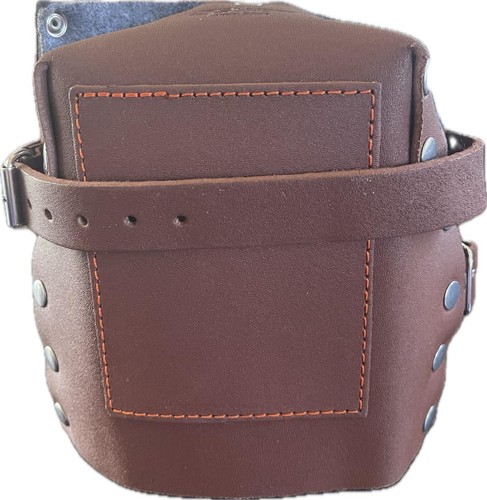 Heavy Duty Leather Kneepads, Double Thick Lining - Picture 2 of 5