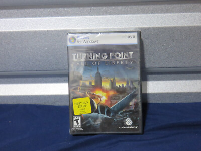 Turning Point Fall of Liberty PC Game New Sealed (B4)