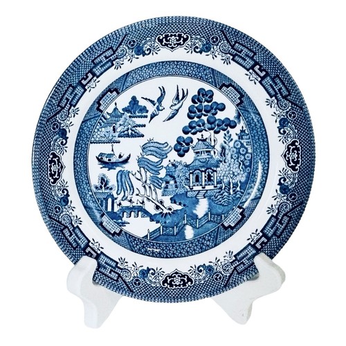 BLUE WILLOW PLATE 9-3/8 DIAMETER- JAPAN (H-4-4) | eBay