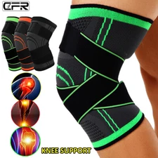 Knee Brace Support Meniscus Arthritis Pain Relief Running Patella Stabilizer US