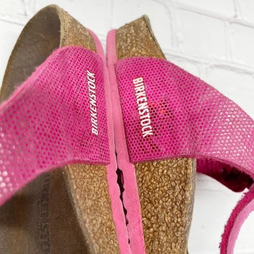 Sandali Birkenstock Giza Ologramma Rosa Metallizzato Birko-fiore 2 Giovani EU 33 - Foto 5 di 11