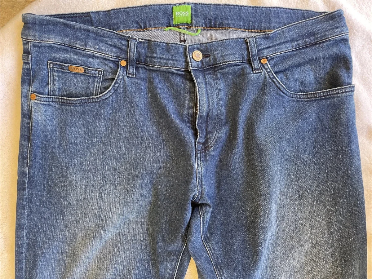 Boss jeans green label sale