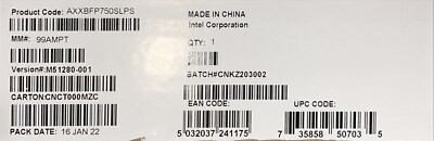 Intel AXXBFP750SLPS 750W Slimline Power Supply NEW OPEN BOX