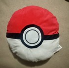 Pokemon Pokeball Pillow Plush Stuffed Toy Red White Size 19 x 19 In. Has Pouch — photo 1