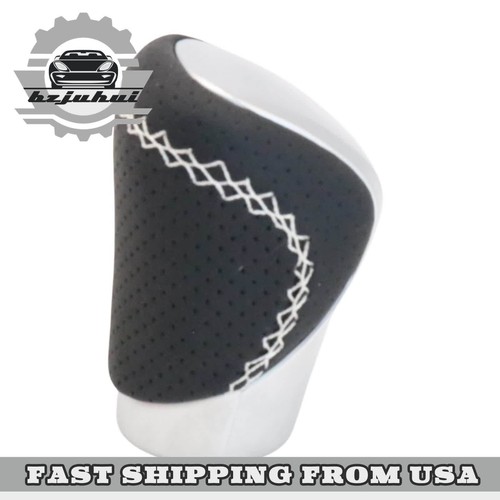 Perilla De Cambio Negra Con Detalles En Gris Plata Para Lexus ES, GS, GX, IS, NX, RC, RX – Rosca M8 X 1.25
