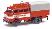 Busch 95194 Espewe: Ifa W50 L Rtgw, Feuerwehr Fahrschule , Auto Modell 1:87 (H0)