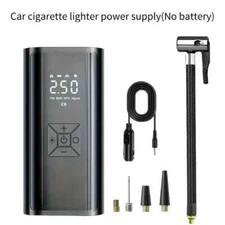 Tire Inflator Mini Digital Portable Air Compressor w/Auto Shutoff and LED Light