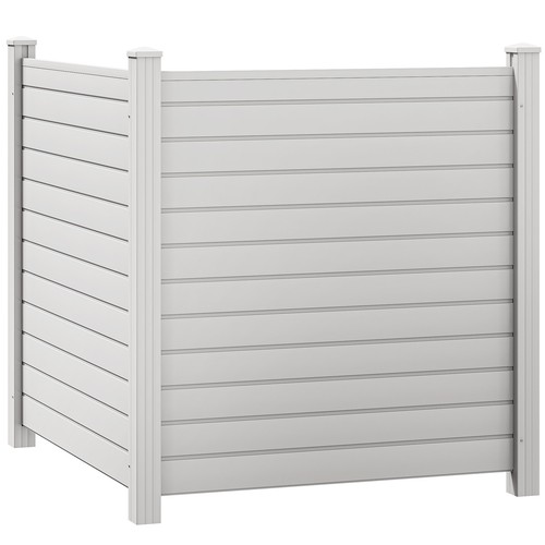 50"W X 50"H Air Conditioner Fence Trash Can Fence Vinyl Privacy Fence Panel - Picture 7 of 12